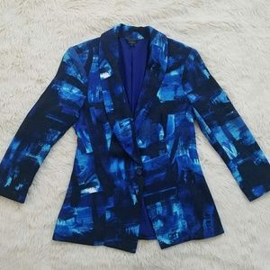 Abstract paint stroke Guess blazer